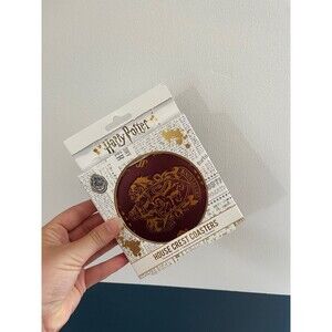 Harry Potter coasters Tin house crest coasters